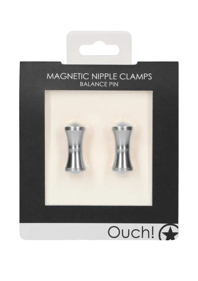 Couples Ouch Ouch Magnetic Nipple Clamps Balance Pin