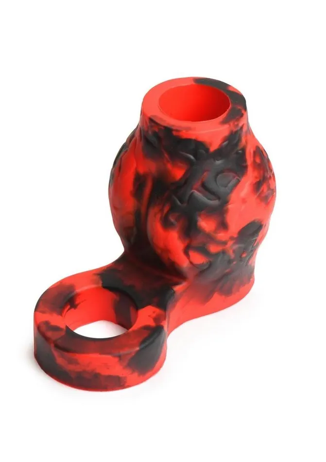 Creature Cocks Hell Hound Silicone Penis Sleeve and Ball Stretcher Creature Cocks Male Sex Toys Creature Cocks Hell Hound Silicone Penis Sleeve and Ball Stretcher Creature Cocks Male Sex Toys