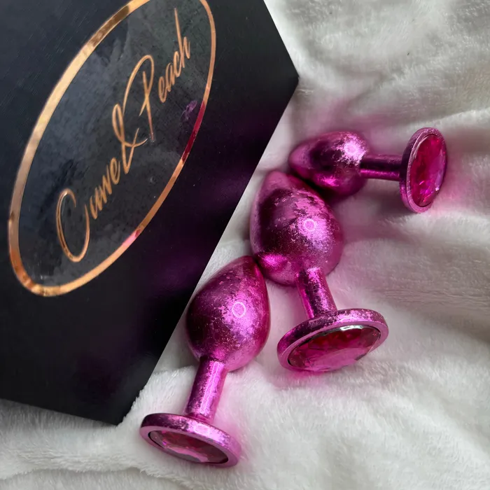 CurvePeach Butt Plugs Anal Iced Plug Set