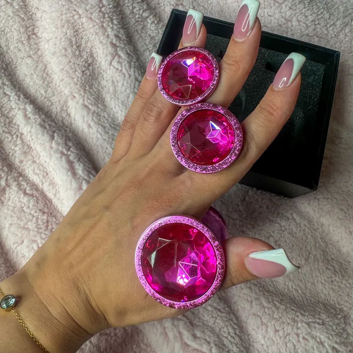 CurvePeach Butt Plugs Anal Iced Plug Set