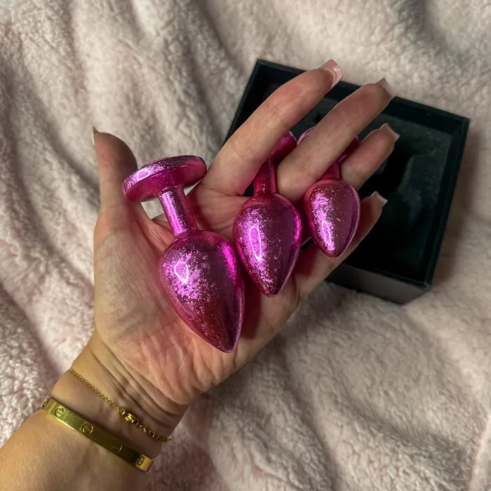 CurvePeach Butt Plugs Anal Iced Plug Set