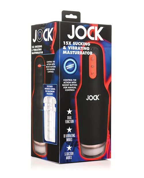 Curve Toys Co Xr Male Sex Toys Jock 15X Sucking Vibrating Masturbator
