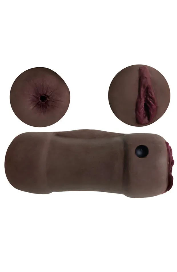 Curve Toys Male Sex Toys Mistress BioSkin Double Trouble Double Stroker