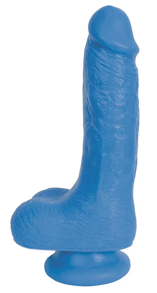 Curve Toys Vibrators 7 Bangin Blue Pecker