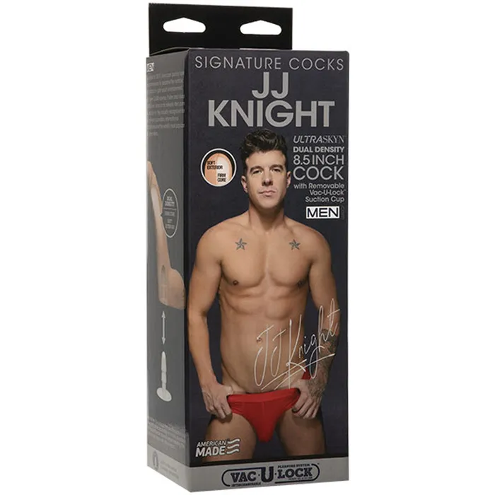 Dildos Doc Johnson Signature Cocks ULTRASKYN DualDensity Cock w Removable VacULock
