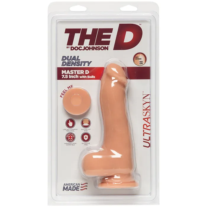Dildos Doc Johnson The D Master D w Balls