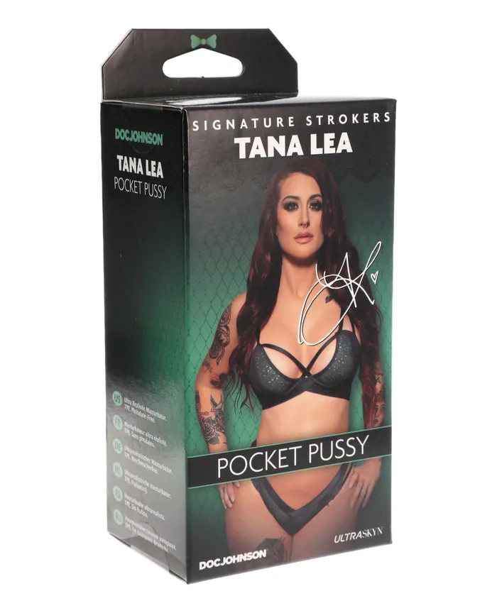 Doc Johnson Male Sex Toys Signature Strokers Tana Lea Pocket Pussy