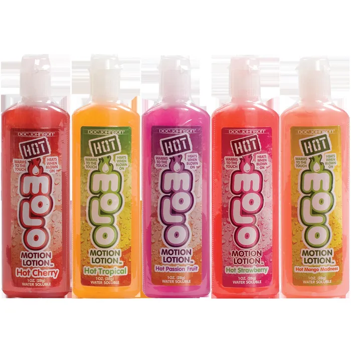 Doc Johnson Vibrators Hot Motion Lotion 5pk