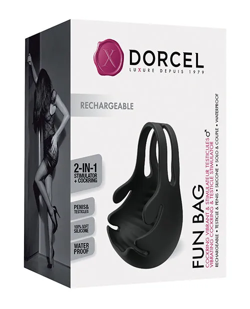 Dorcel Fun Bag Testicle Vibrator Black Lovely Planet Vibrators