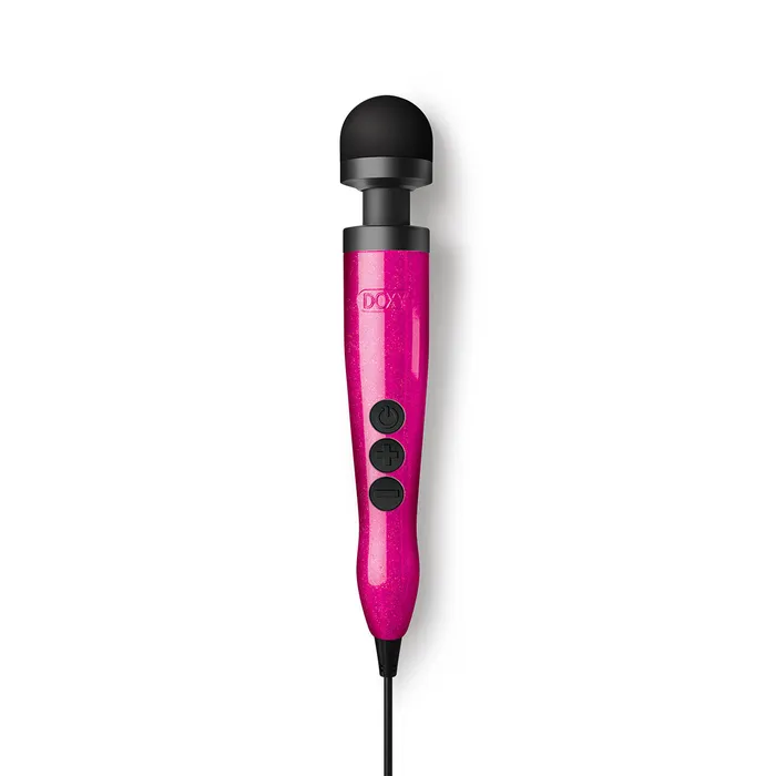 Doxy Vibrators Doxy Die Cast 3 Compact Wand Vibrator Hot Pink