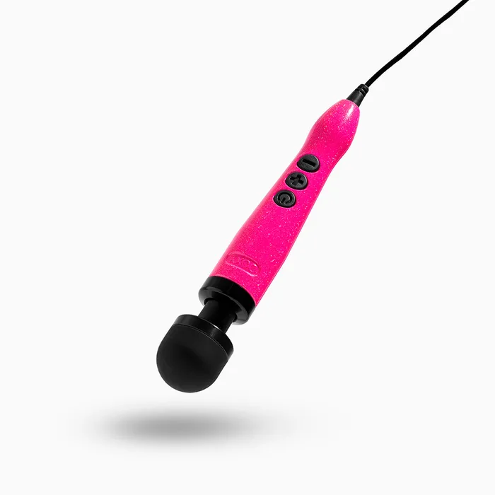Doxy Vibrators Doxy Die Cast 3 Compact Wand Vibrator Hot Pink