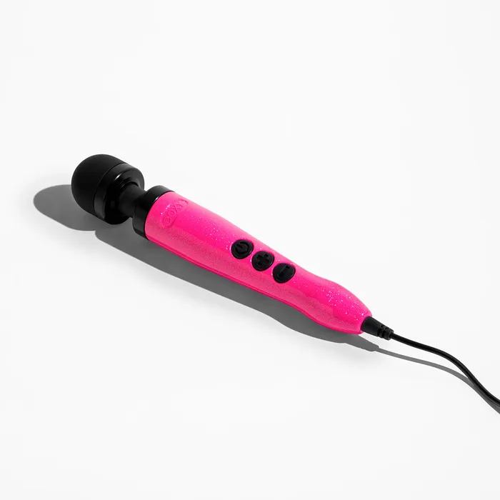 Doxy Vibrators Doxy Die Cast 3 Compact Wand Vibrator Hot Pink