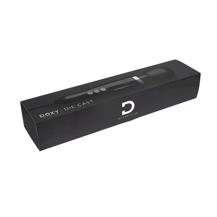 Doxy Vibrators Doxy Die Cast Wand Vibrator Black
