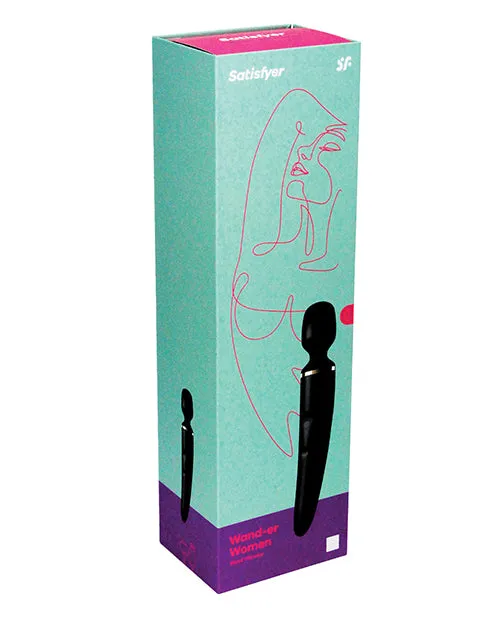 Eis INCsatisfyer Vibrators Satisfyer Wander Woman Wand Vibrator BlackGold
