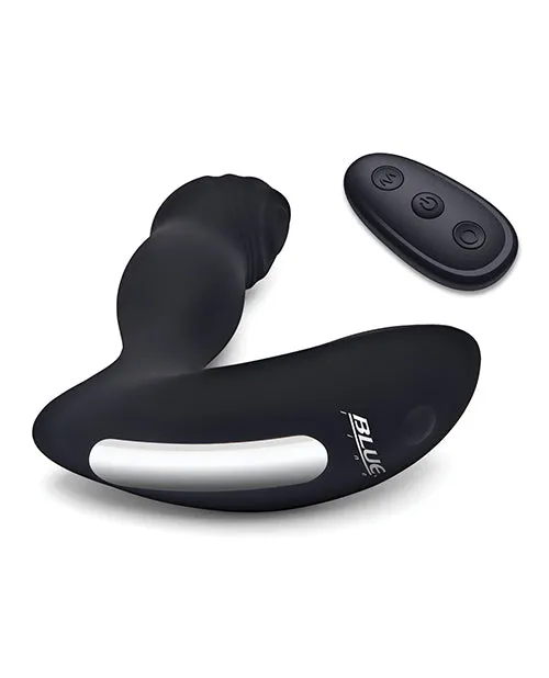 Electric Eel INC Anal Blue Line Vibrating Prostate Thumper Black