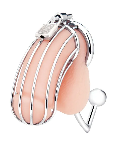 Electric Eel INC Male Sex Toys Blue Line Cock Cage Anal Stimulator