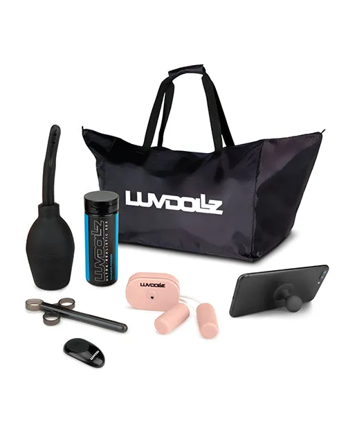 Electric Eel INC Male Sex Toys Luvdollz Fuck Buddy with Douche Ivory