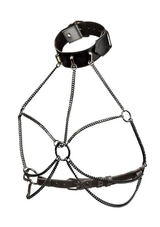 Euphoria Collection Multi Chain Collar Harness Euphoria Vibrators