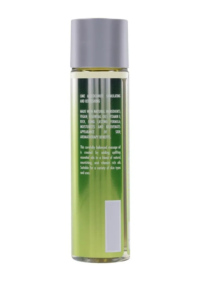 Evolved Couples Anoint Perfumery Massage Oil Lime Infused Coconut