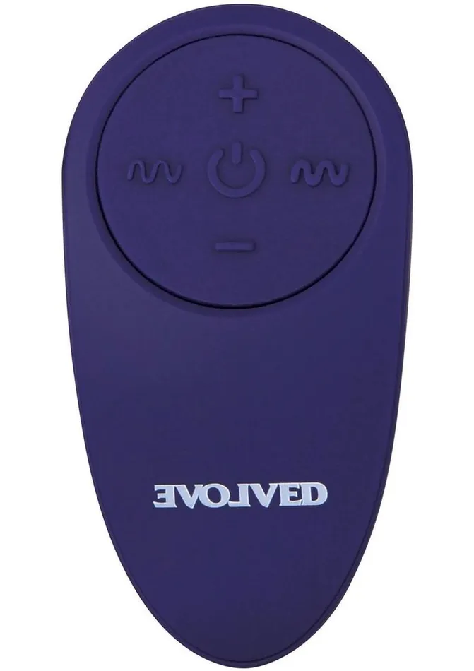 Evolved Male Sex Toys Smooshy Tooshy Rechargeable Silicone Anal Plug with Remote Control Evolved Male Sex Toys Smooshy Tooshy Rechargeable Silicone Anal Plug with Remote Control