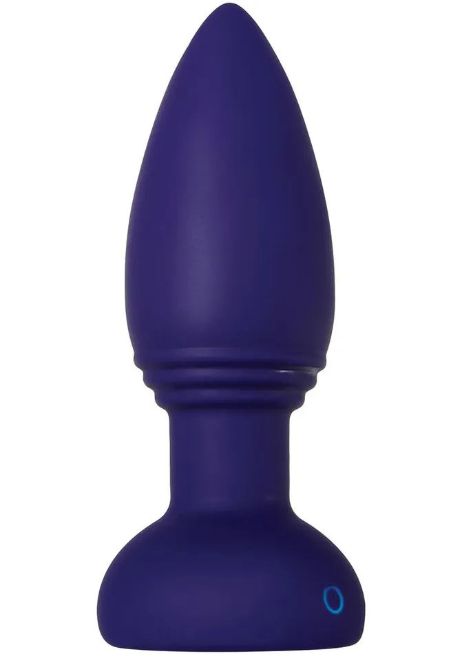 Evolved Male Sex Toys Smooshy Tooshy Rechargeable Silicone Anal Plug with Remote Control