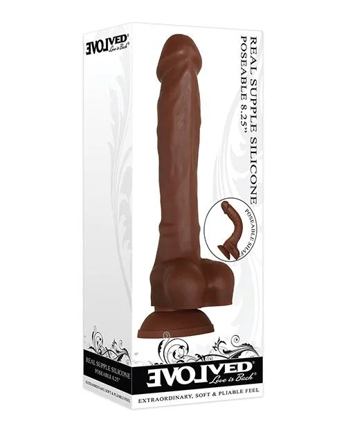 Evolved Novelties INC Evolved Real Supple Silicone Poseable 825 Dildo Dildos