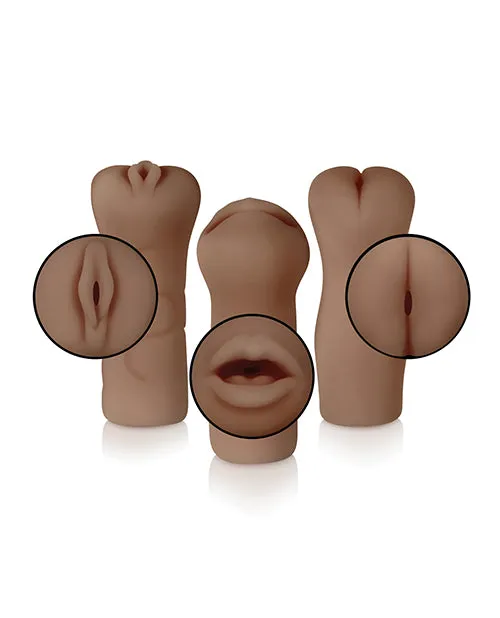 Evolved Novelties INC Selopa Party Pack Strokers Dark Anal