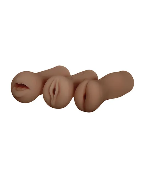 Evolved Novelties INC Selopa Party Pack Strokers Dark Anal