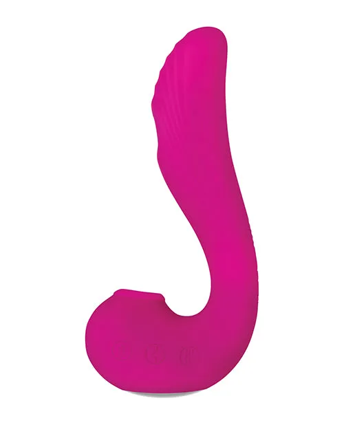 Evolved The Note Thumping Licking Vibe Pink Evolved Novelties INC Vibrators