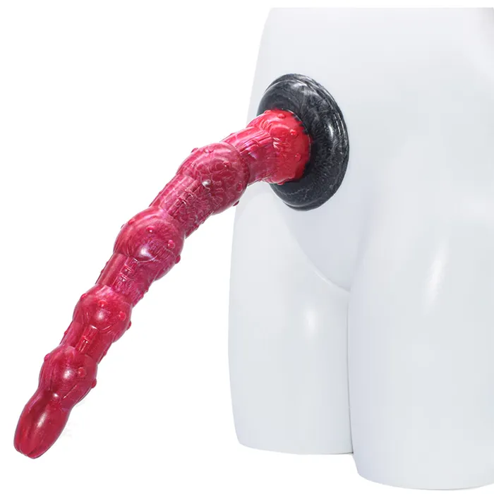 FAAK FAAK N5012 Aula 145 Large Platinum Liquid Silicone Anal Plug Dildo Male Sex Toys