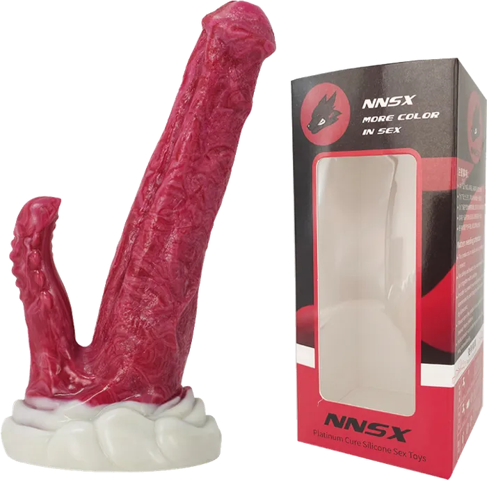 FAAK FAAK N5024 Aula 9Platinum Liquid Silicone Double Headed Anal Plug Dildo Male Sex Toys FAAK FAAK N5024 Aula 9Platinum Liquid Silicone Double Headed Anal Plug Dildo Male Sex Toys