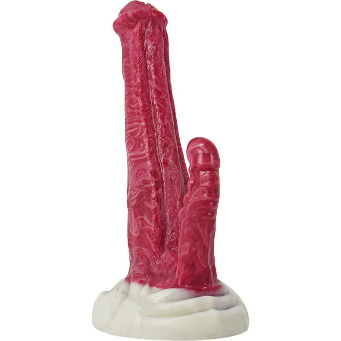 FAAK FAAK N5024 Aula 9Platinum Liquid Silicone Double Headed Anal Plug Dildo Male Sex Toys