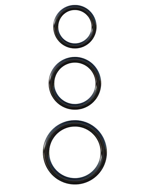 Fantasy CRingz Silicone 3Ring Stamina Set Pipedream Products Male Sex Toys Fantasy CRingz Silicone 3Ring Stamina Set Pipedream Products Male Sex Toys