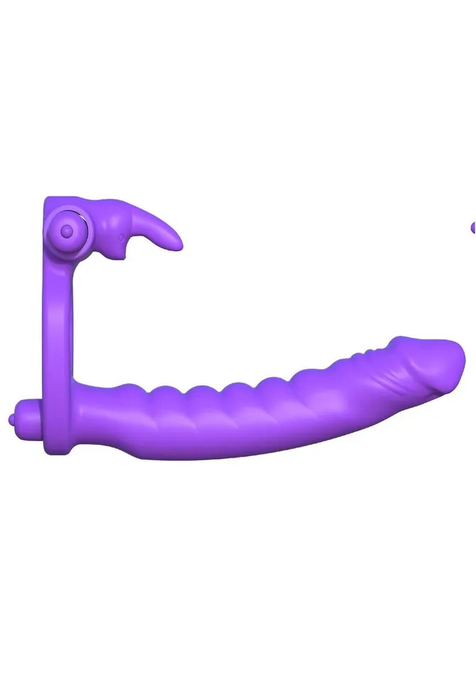 Fantasy CRingz Silicone Double Penetrator Rabbit Cock Ring Fantasy CRingz Male Sex Toys Fantasy CRingz Silicone Double Penetrator Rabbit Cock Ring Fantasy CRingz Male Sex Toys