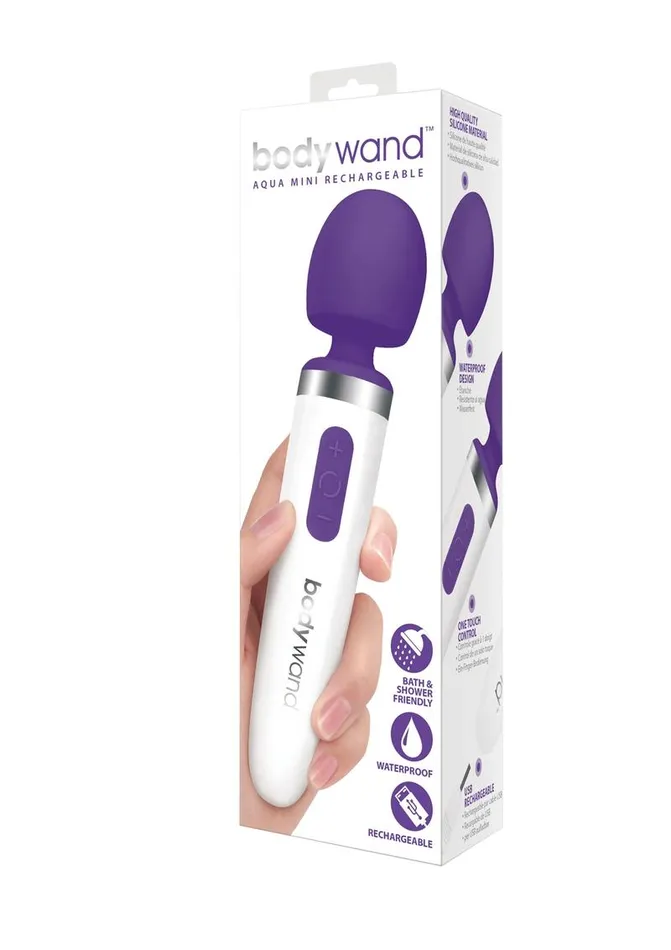 Female Sex Toys Bodywand Aqua Mini Rechargeable Silicone Wand Massager Bodywand Female Sex Toys Bodywand Aqua Mini Rechargeable Silicone Wand Massager Bodywand