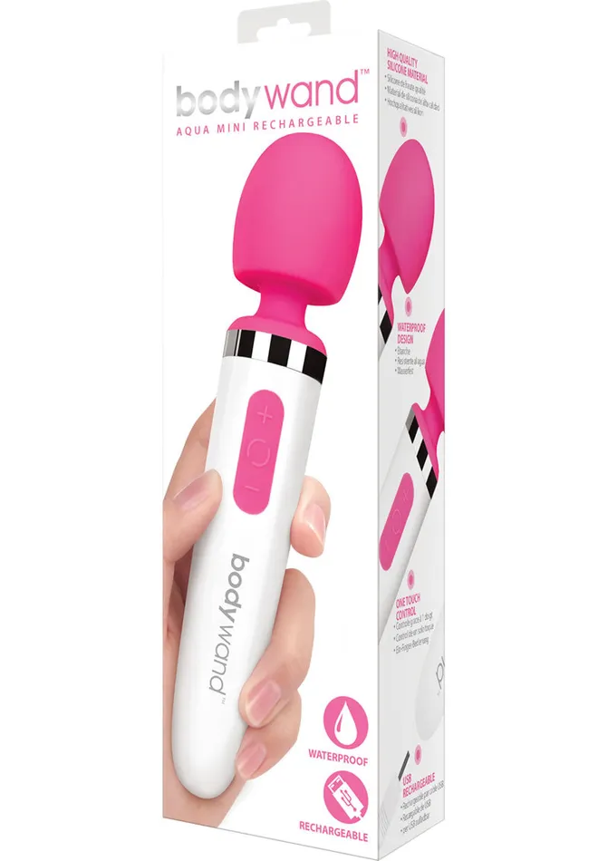Female Sex Toys Bodywand Aqua Mini Rechargeable Silicone Wand Massager Bodywand Female Sex Toys Bodywand Aqua Mini Rechargeable Silicone Wand Massager Bodywand