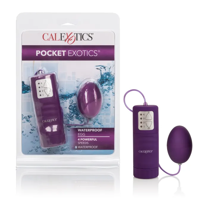 Female Sex Toys CalExotics Pocket Exotics Egg Waterproof