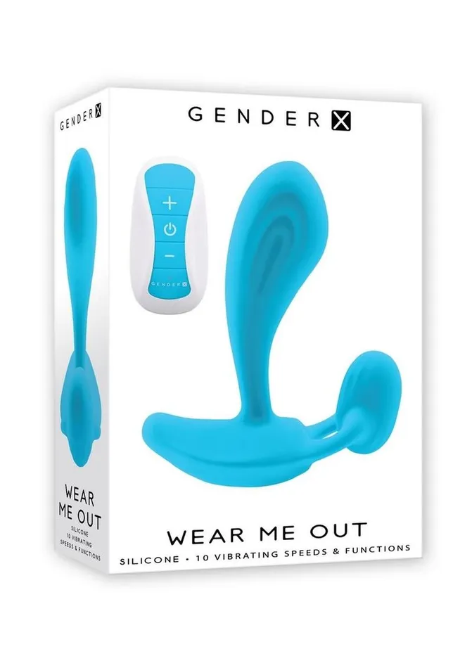 Female Sex Toys Gender X Wear Me Out Rechargeable Silicone Panty Vibe with Remote Gender X Female Sex Toys Gender X Wear Me Out Rechargeable Silicone Panty Vibe with Remote Gender X