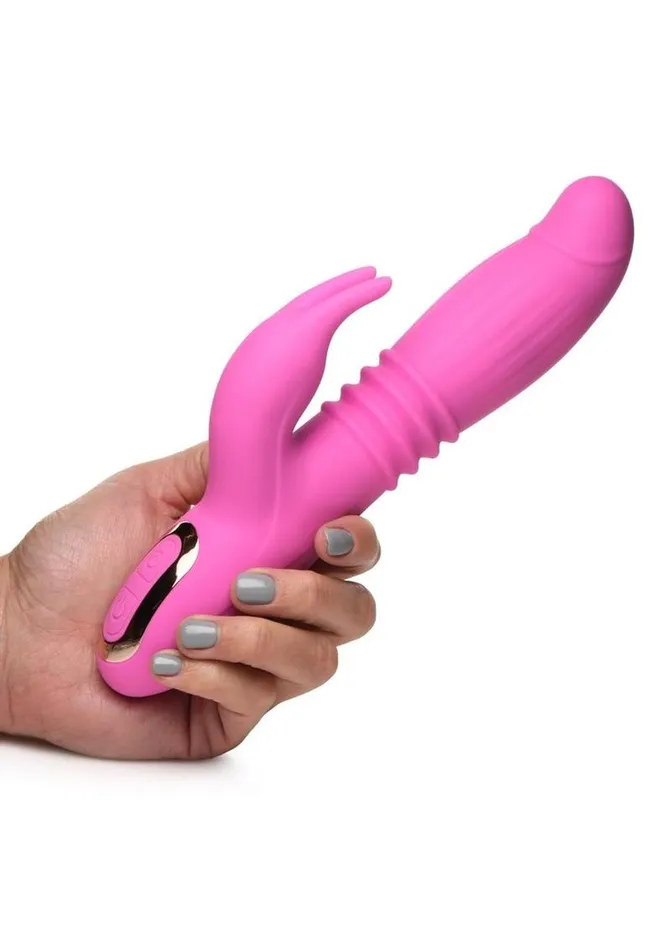 Female Sex Toys Inmi Inmi Lil Swell 35x Thrusting and Swelling Rechargeable Silicone Rabbit Vibrator Female Sex Toys Inmi Inmi Lil Swell 35x Thrusting and Swelling Rechargeable Silicone Rabbit Vibrator