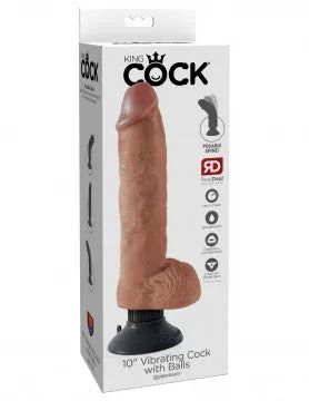Female Sex Toys King Cock 10 Vibrating Cock With Balls Ta Nice and nasty Bz Female Sex Toys King Cock 10 Vibrating Cock With Balls Ta Nice and nasty Bz