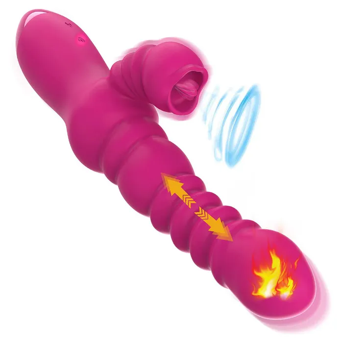 Female Sex Toys Powerful Thrusting G Spot Clitoral Licking Vibrator 7 Vibrations 3 Pulsations Sorlove Female Sex Toys Powerful Thrusting G Spot Clitoral Licking Vibrator 7 Vibrations 3 Pulsations Sorlove