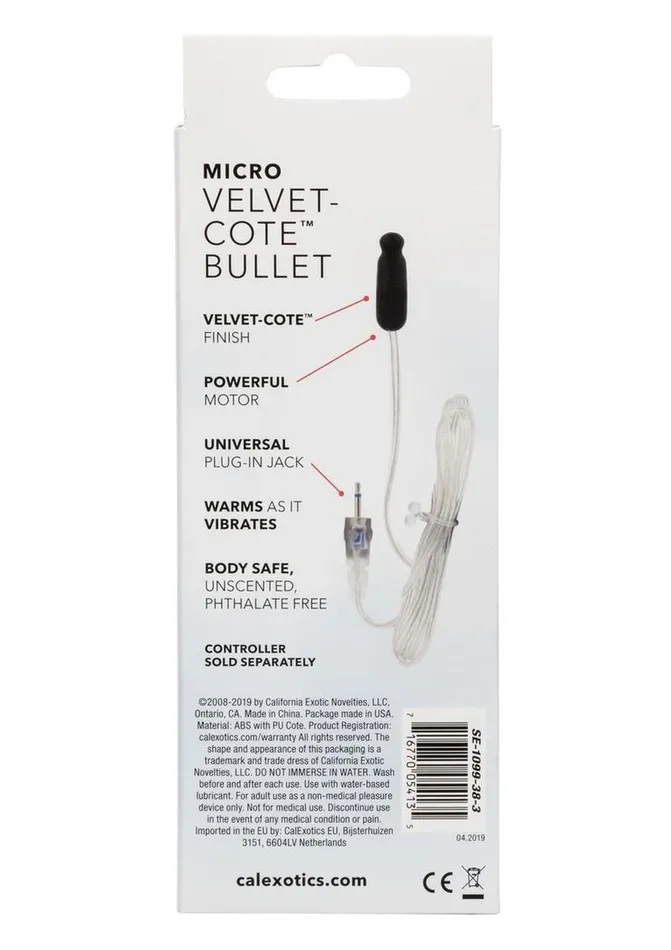 Female Sex Toys Sterling Collection Sterling Collection Micro Size Velvet Cote Bullet Female Sex Toys Sterling Collection Sterling Collection Micro Size Velvet Cote Bullet