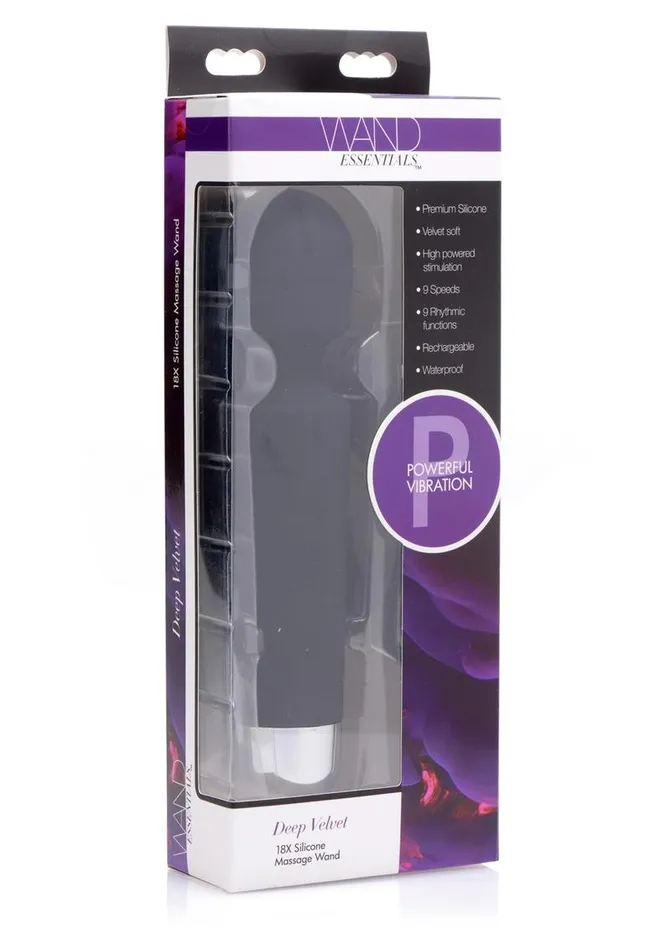 Female Sex Toys Wand Essentials Deep Velvet Silicone Wand Massager Wand Essentials Female Sex Toys Wand Essentials Deep Velvet Silicone Wand Massager Wand Essentials