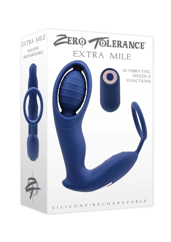 Female Sex Toys Zero Tolerance Extra Mile Rechargeable Silicone CRing Double Motor Vibrator with Remote Control Zero Tolerance