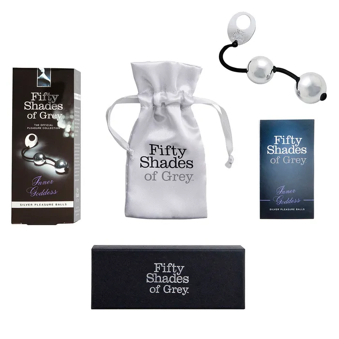 Fifty Shades of Grey Fifty Shades Inner Goddess Silver Metal Pleasure Balls Dildos Fifty Shades of Grey Fifty Shades Inner Goddess Silver Metal Pleasure Balls Dildos