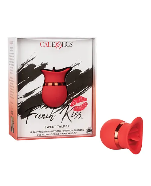 French Kiss Sweet Talker Red California Exotic Novelties Vibrators