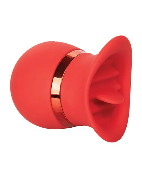 French Kiss Sweet Talker Red California Exotic Novelties Vibrators