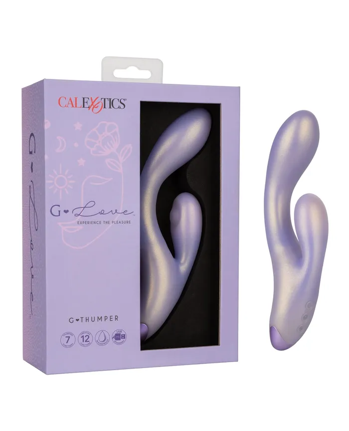 GLove GThumper Purple California Exotic Novelties Vibrators