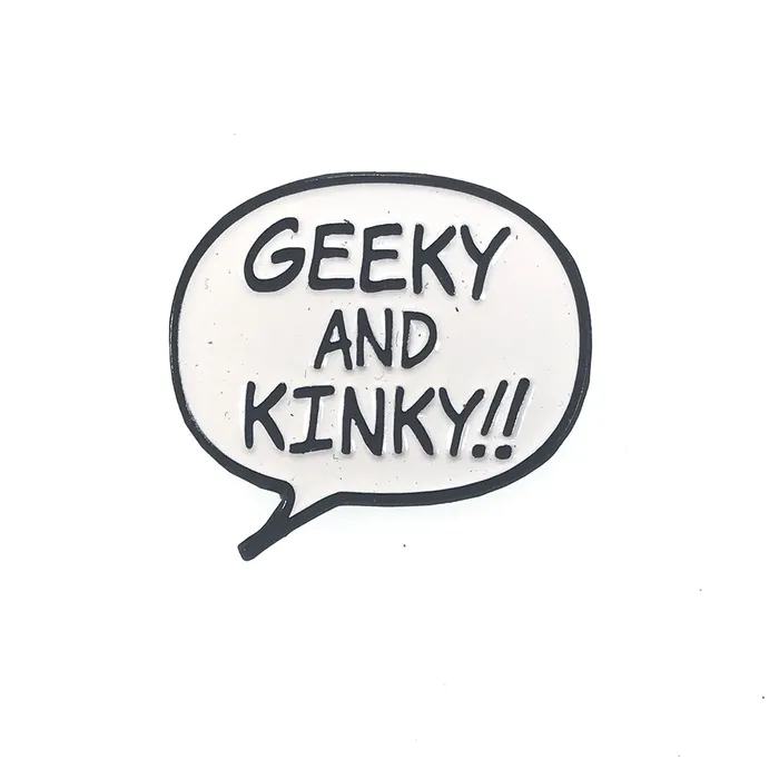 Geeky Kinky Vibrators Geeky Kinky Enamel Pin