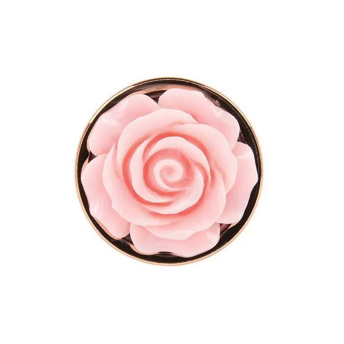 Gemsations Rose Metal Butt Plug Training Kit Rose Gold Electric Eel INC Anal